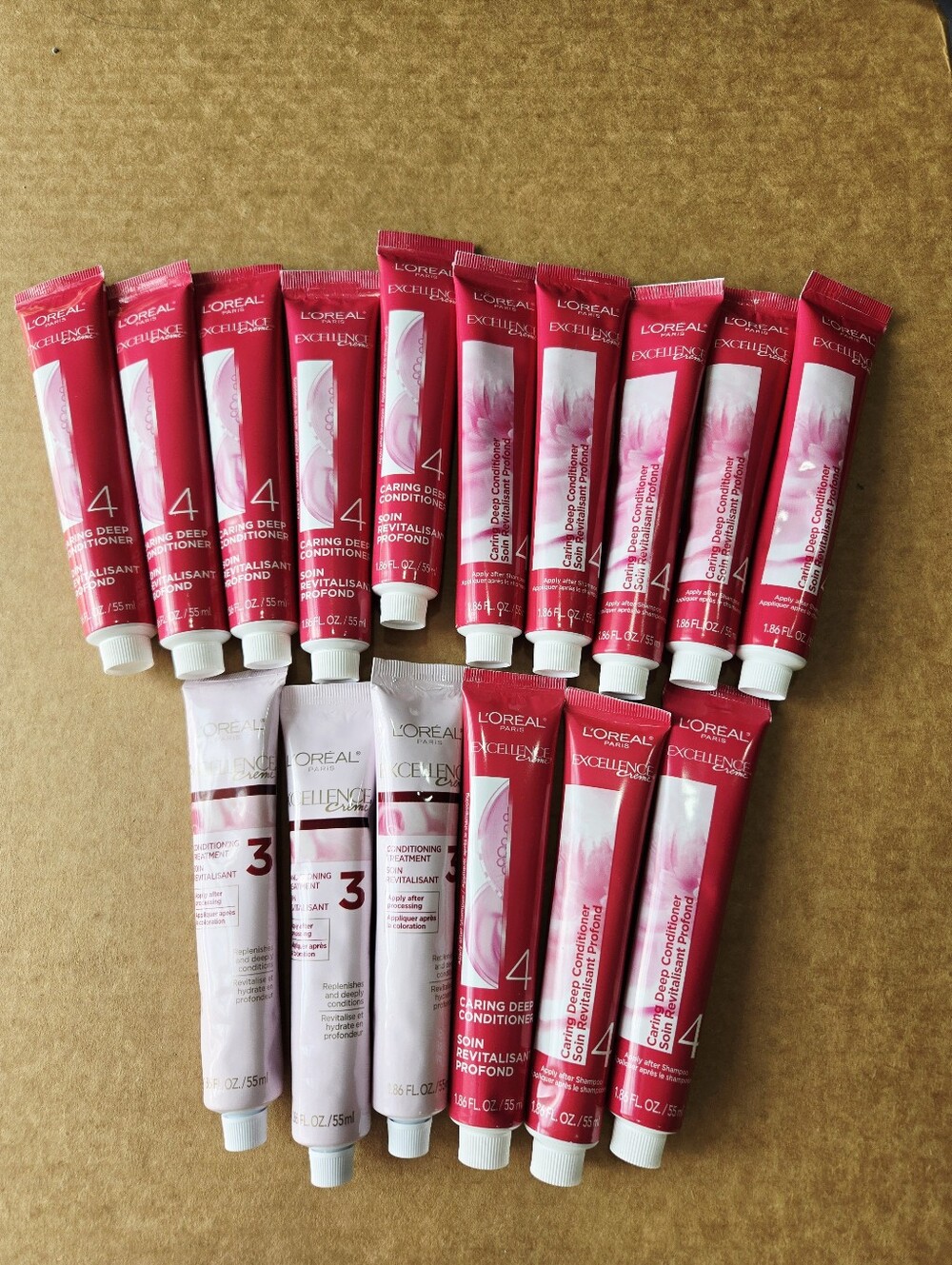 💖 L'Oreal Conditioning Treatment / Caring Deep Conditioner, lot of 16